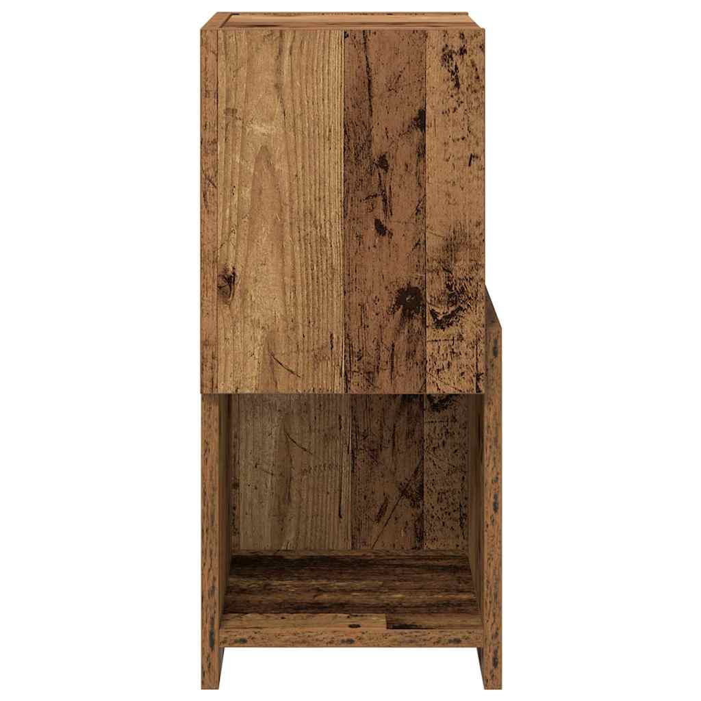 Corner Cabinet White 25.5x25x55cm Engineered wood