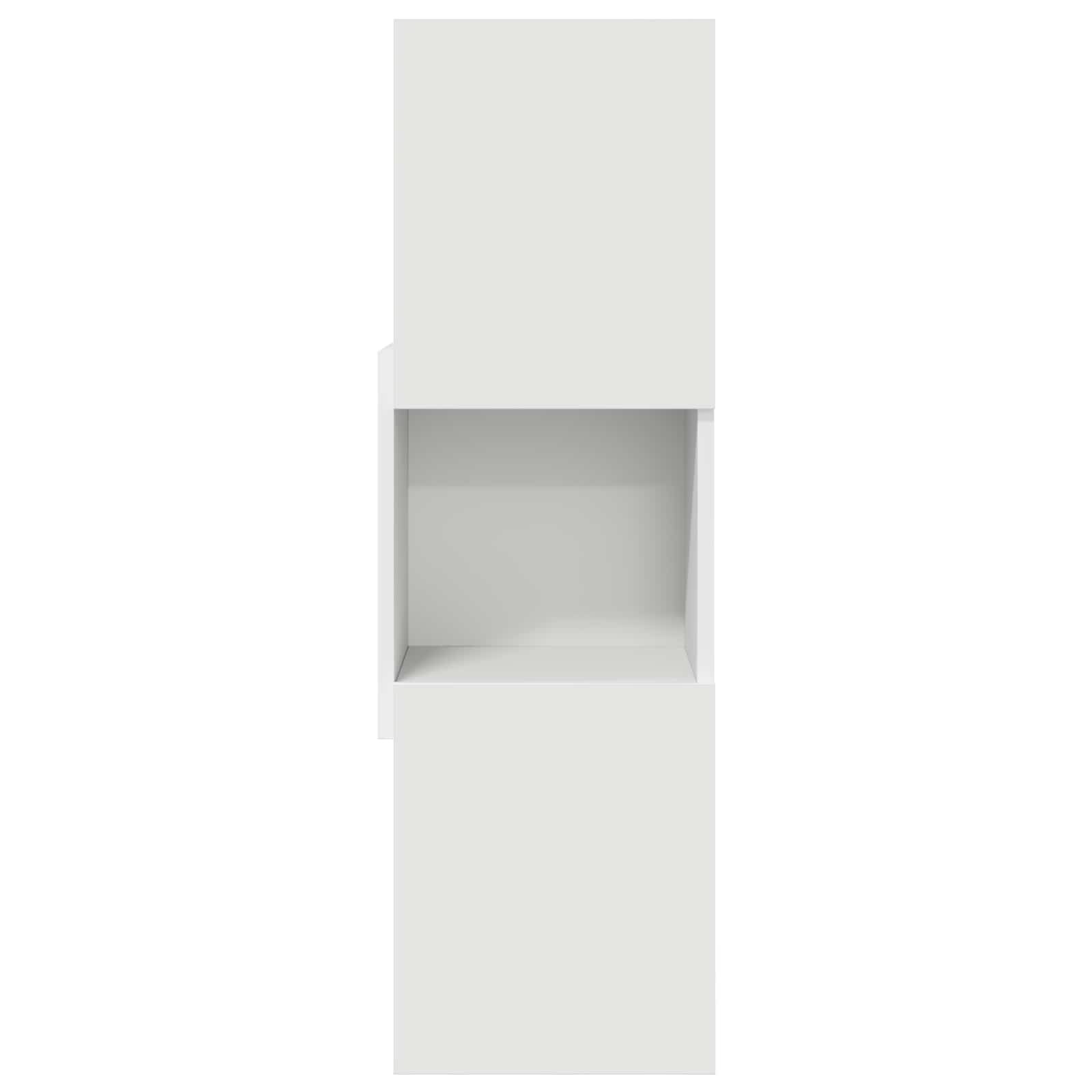 Corner Cabinet White 30.5x30x95cm Engineered Wood