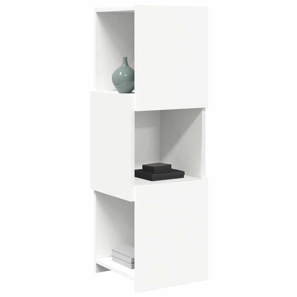 Corner Cabinet White 30.5x30x95cm Engineered Wood
