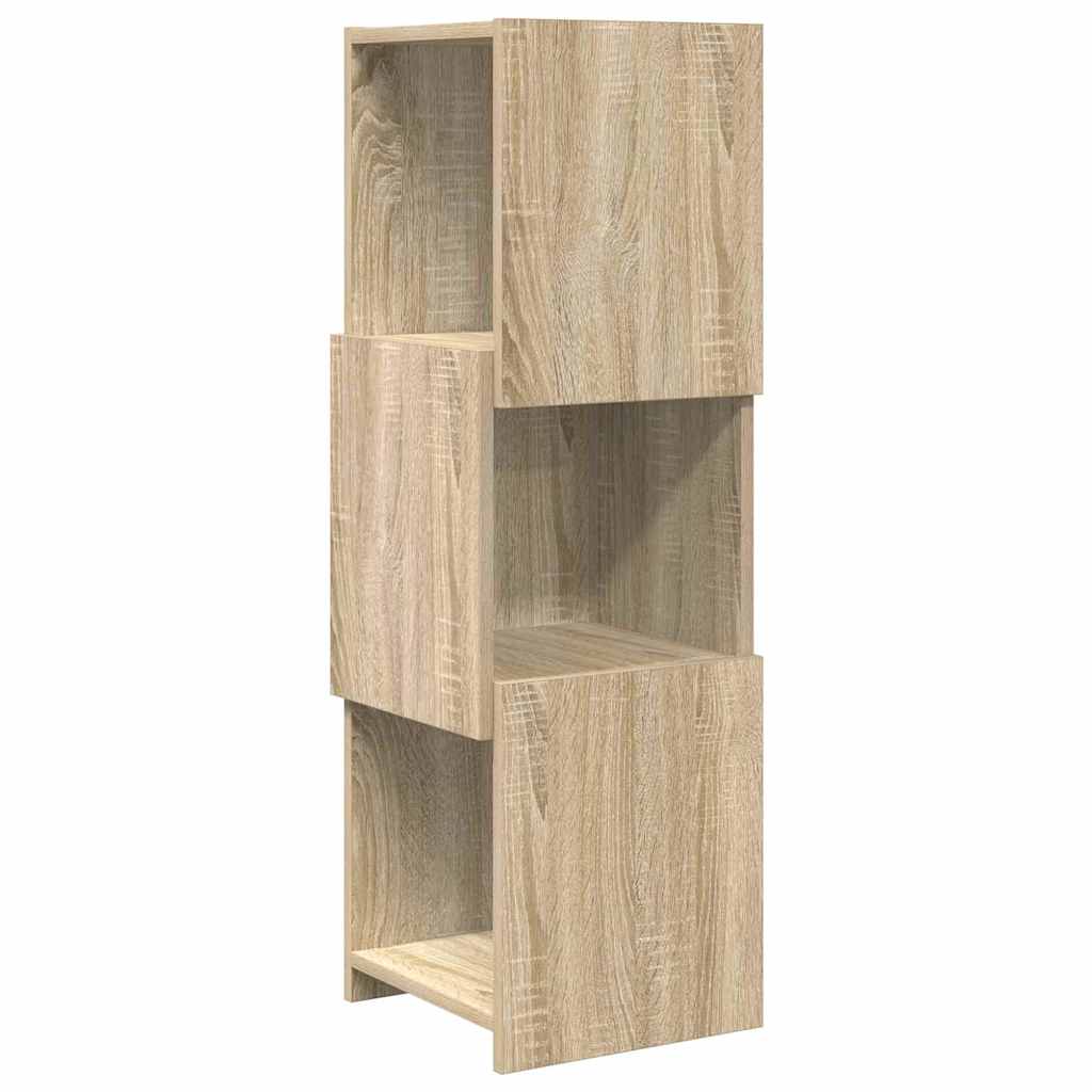 Kampinė spintelė Balta 30,5x30x95cm Apdirbta mediena