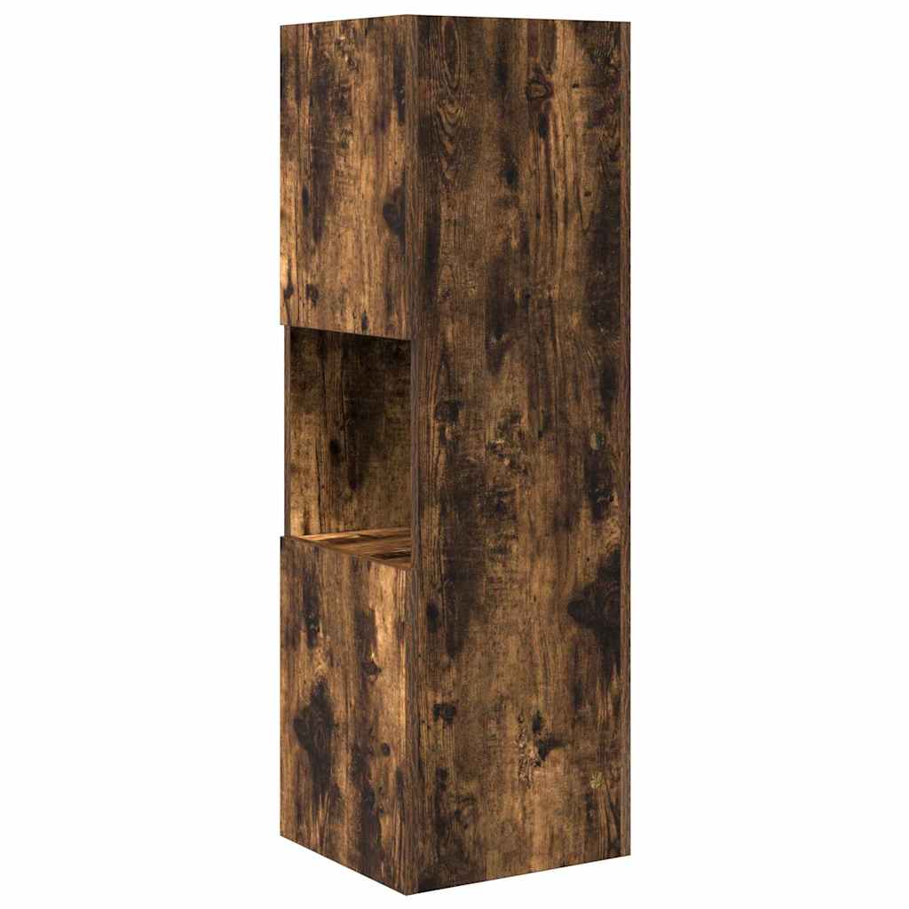 Stūra skapītis Balts 30,5x30x95cm Inženierijas koks