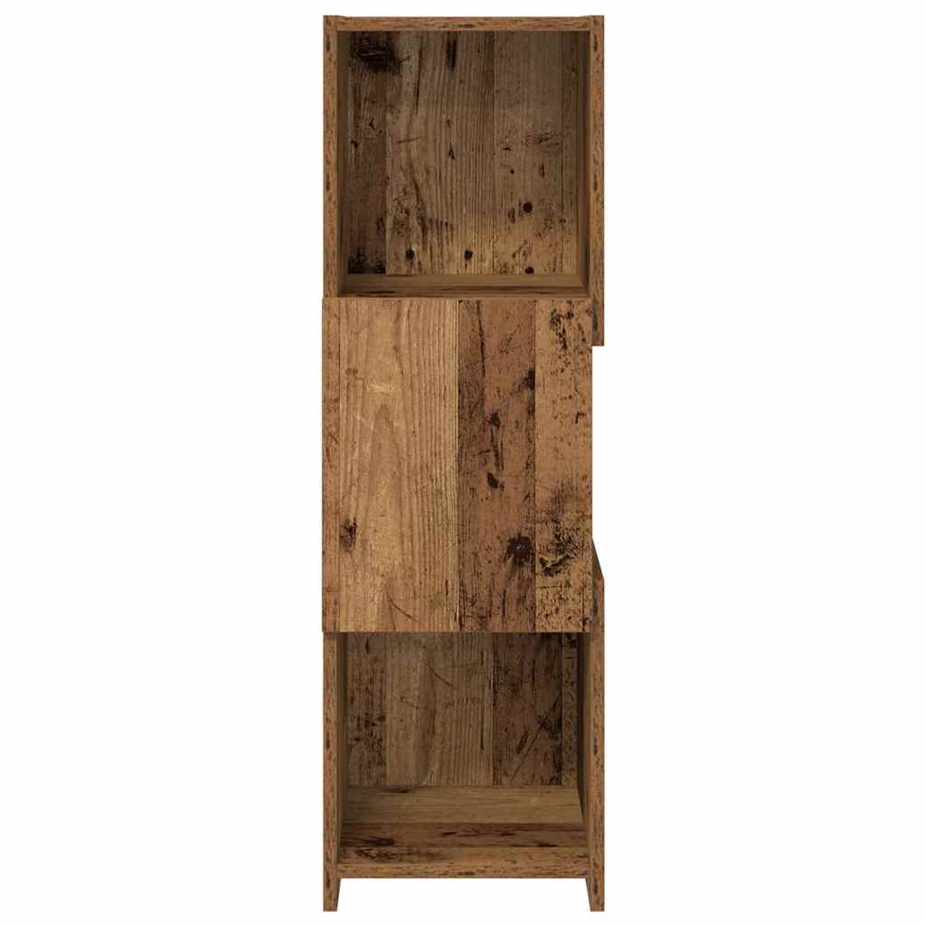 Stūra skapītis Balts 30,5x30x95cm Inženierijas koks