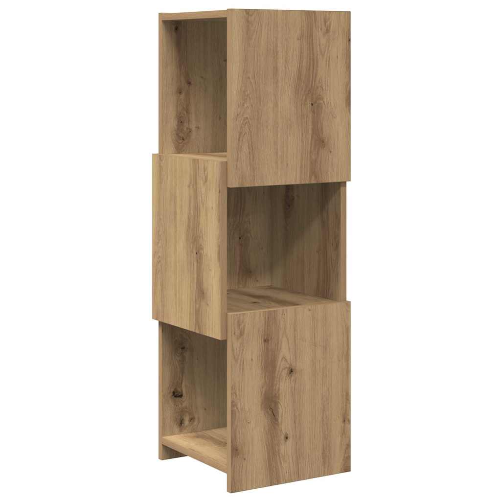 Kampinė spintelė Balta 30,5x30x95cm Apdirbta mediena
