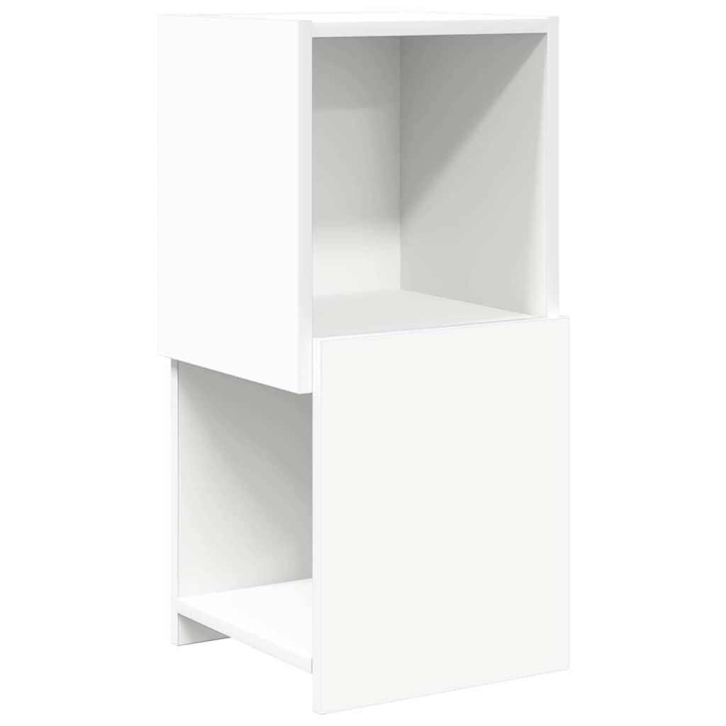Kampinė spintelė Balta 30,5x30x65cm Apdirbta mediena