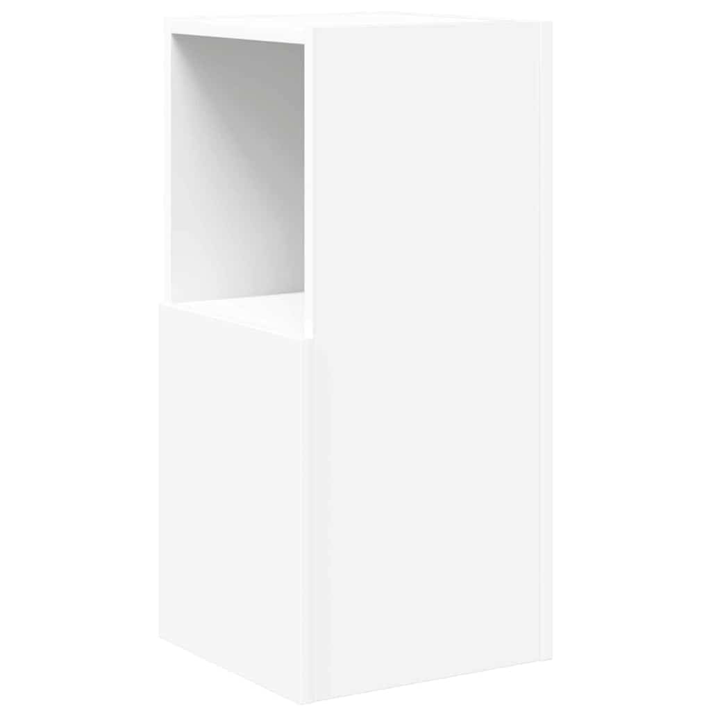 Kampinė spintelė Balta 30,5x30x65cm Apdirbta mediena