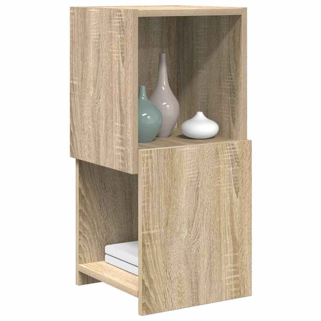 Stūra skapītis Balts 30,5x30x65 cm Inženierijas koks
