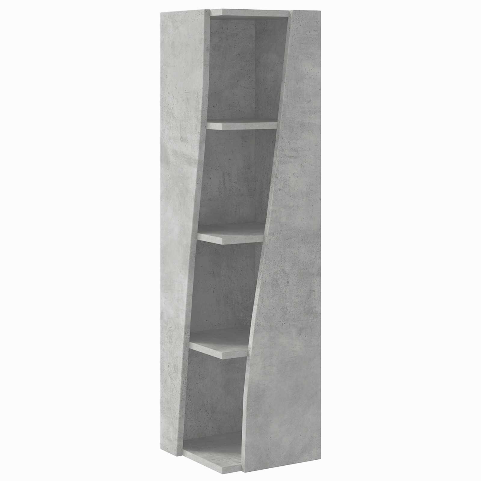 Kampinė spintelė Balta 27,5x27x102cm Apdirbta mediena