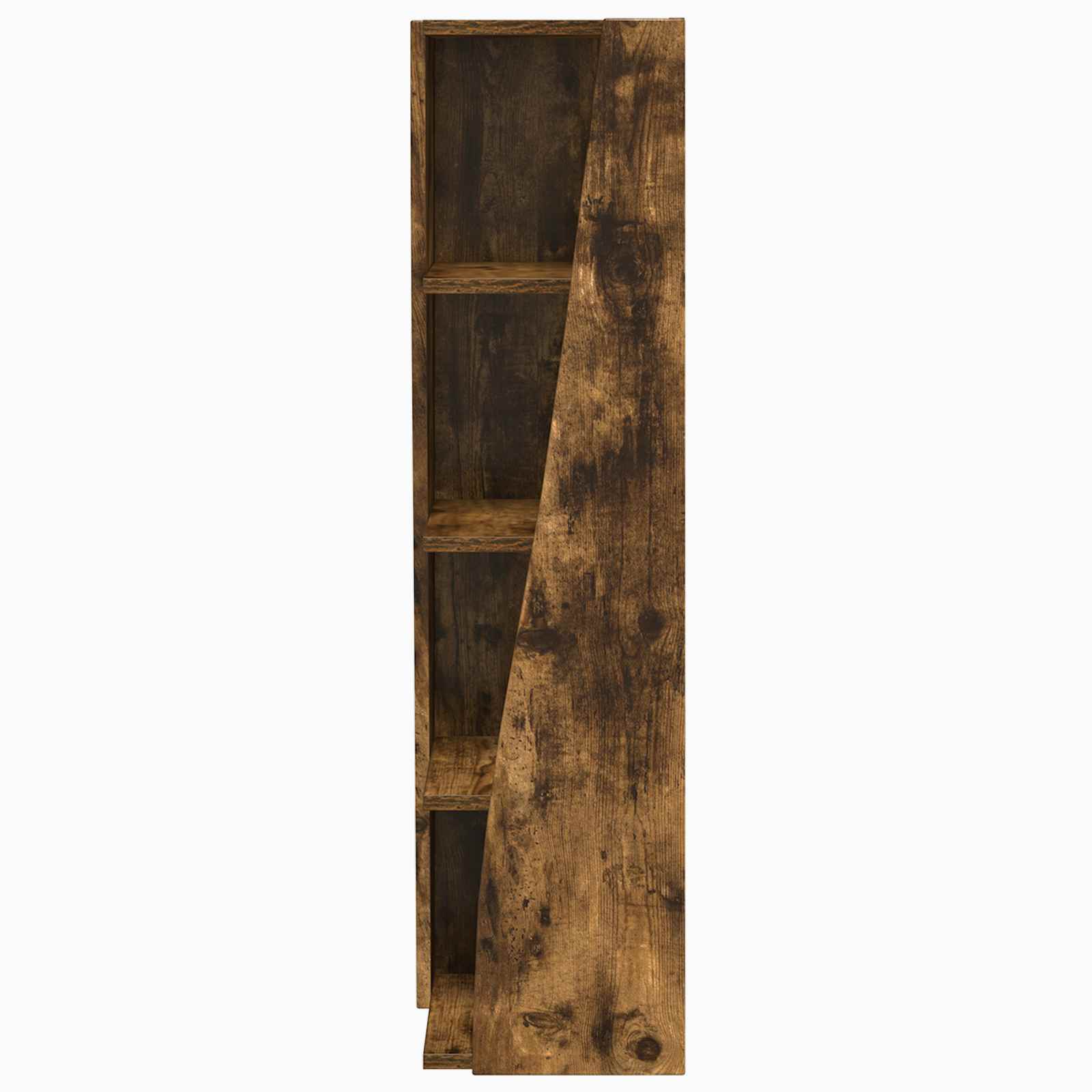 Kampinė spintelė Rūkyta ąžuolas 27,5x27x102cm Apdirbta mediena