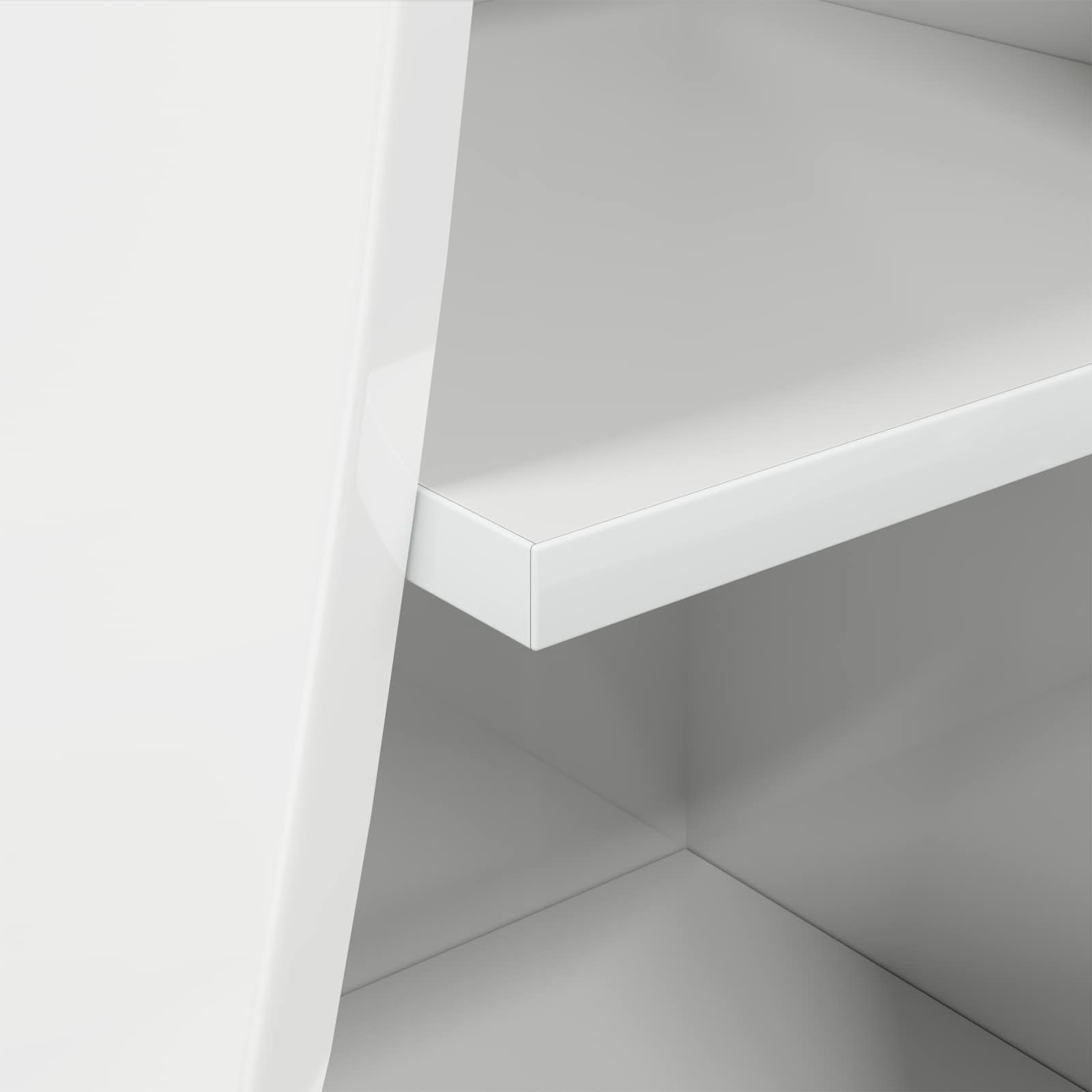 Corner Cabinet White 32x32x102cm Engineered Wood