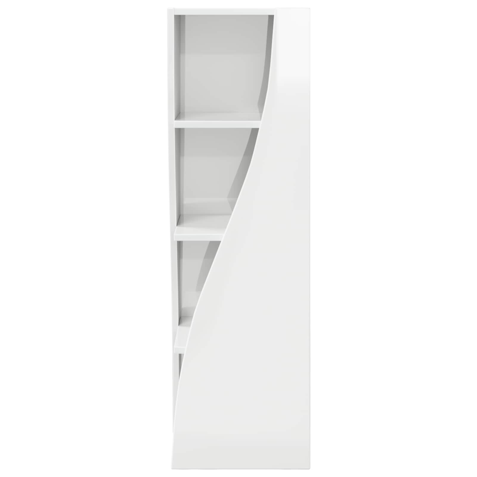 Corner Cabinet White 32x32x102cm Engineered Wood