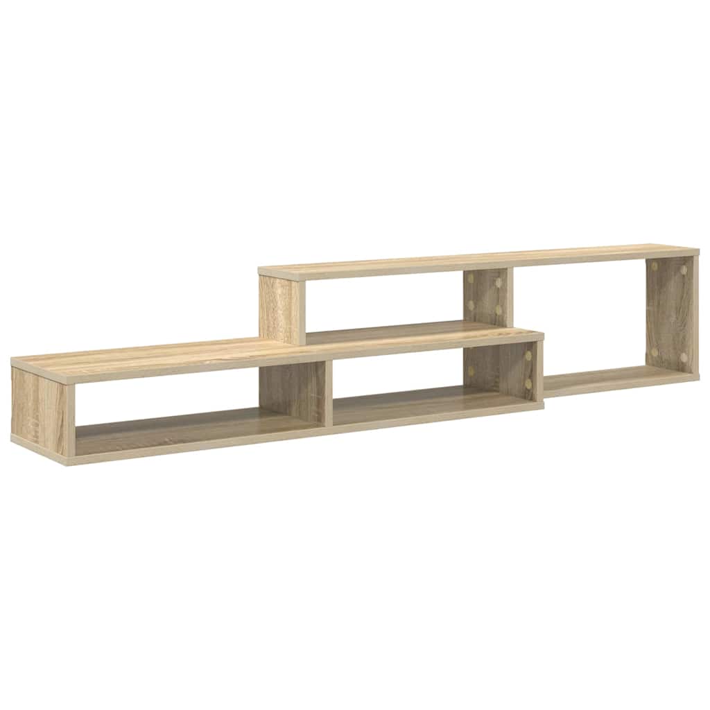 Wall-mounted TV stand 150x25x28.5 cm Engineered wood
