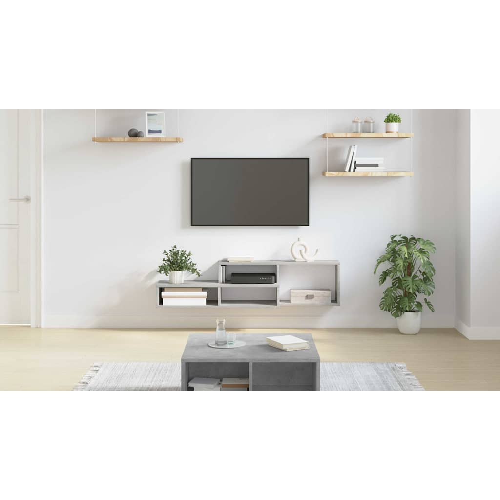 Sienas TV statīvs 120x25x28,5cm Apstrādāts koks