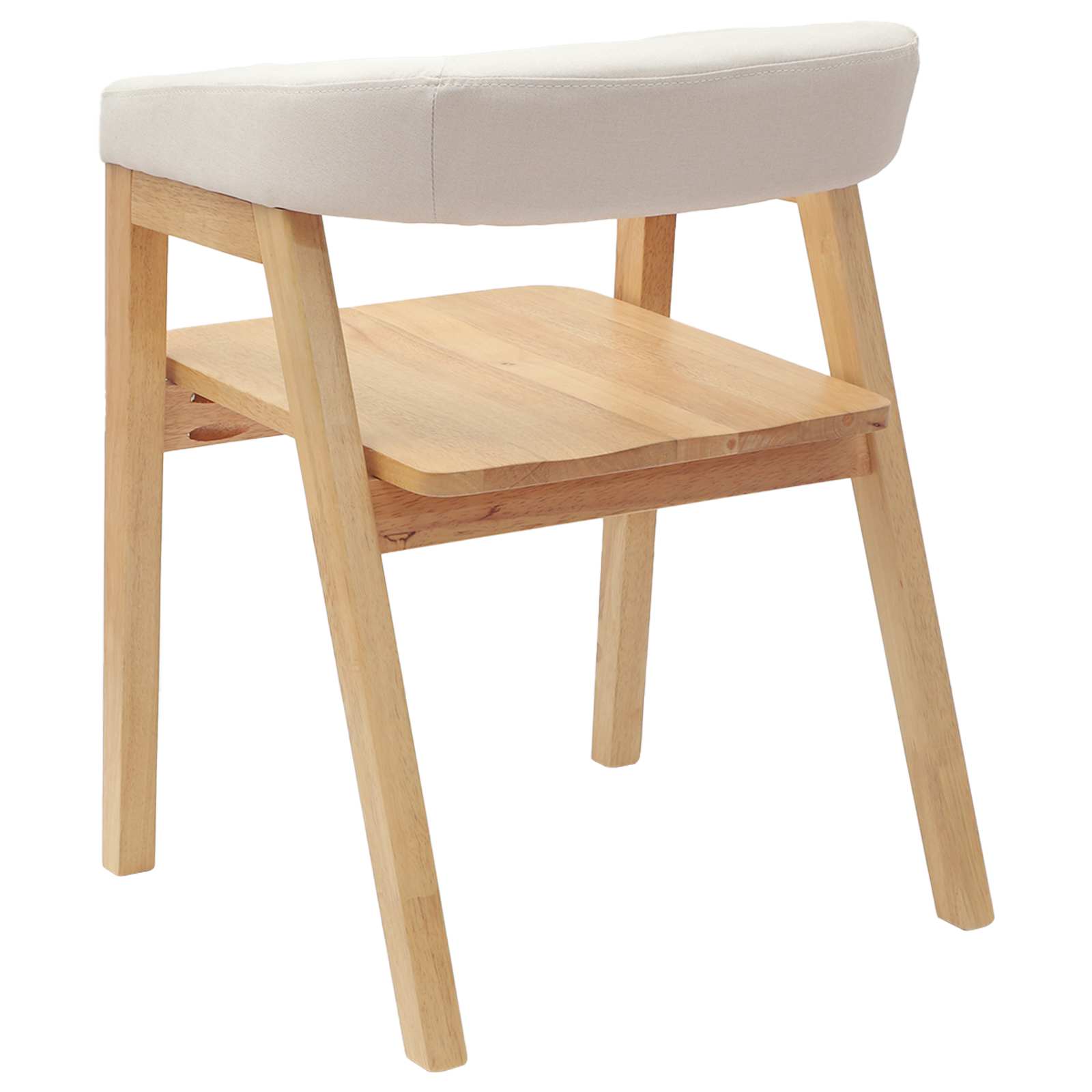Dining Chairs 2 pcs Natural 54 x 57 x 73 cm