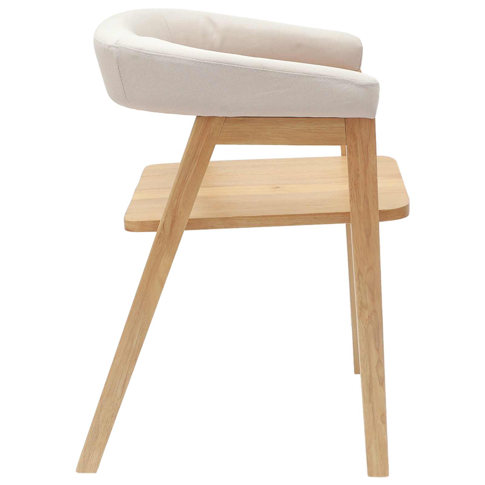 Dining Chairs 2 pcs Natural 54 x 57 x 73 cm
