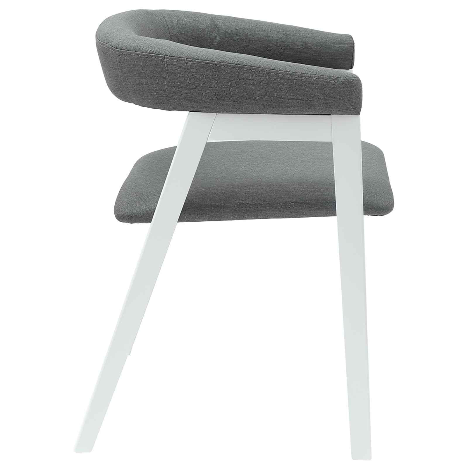 Dining Chairs 2 pcs White 54 x 57 x 73 cm