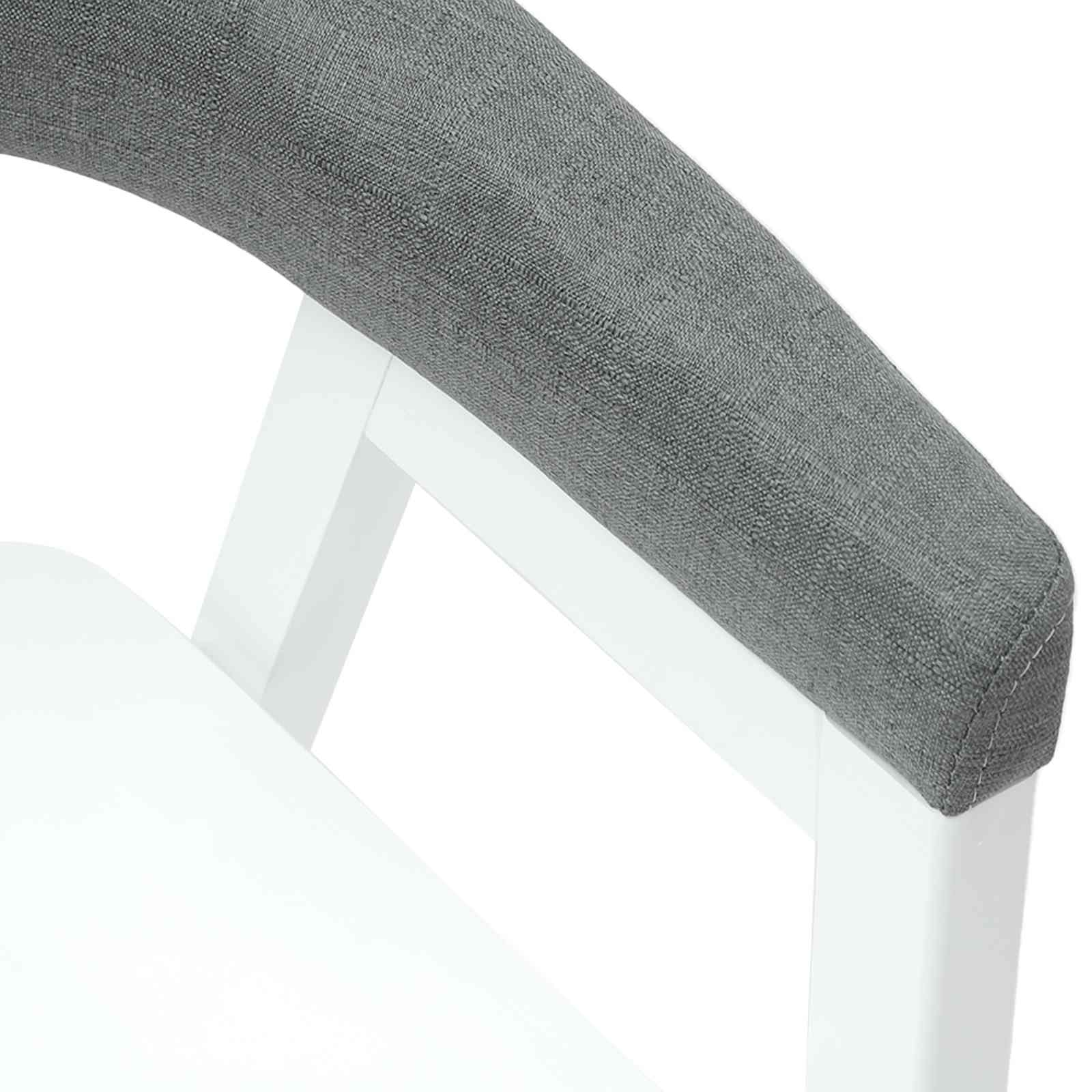 Dining Chairs 2 pcs White 54 x 57 x 73 cm