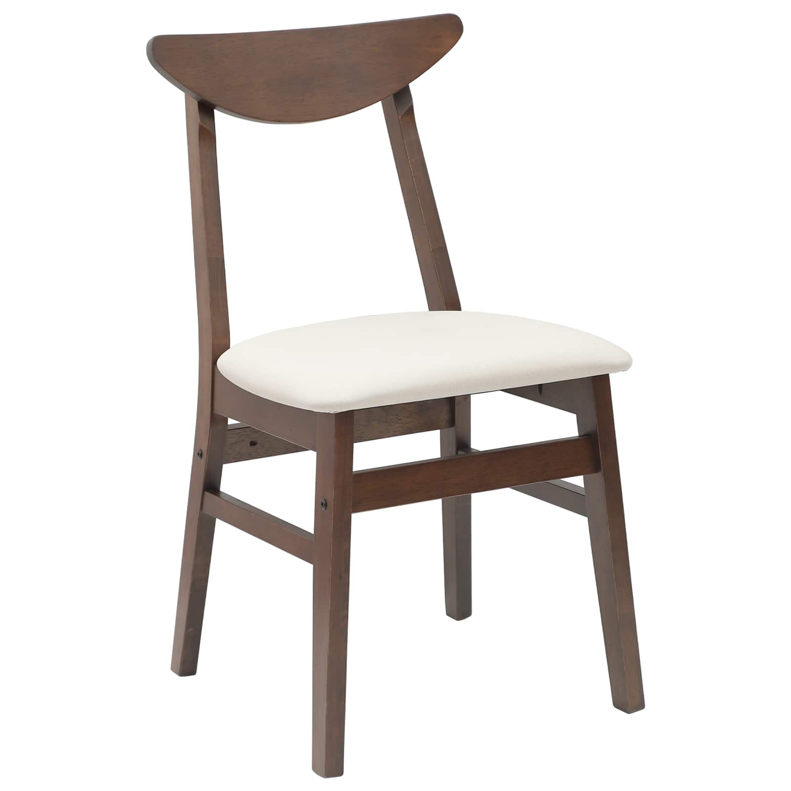 Valgomojo kėdės 2 pcs Šviesiai rudas 42 x 47.5 x 81 cm