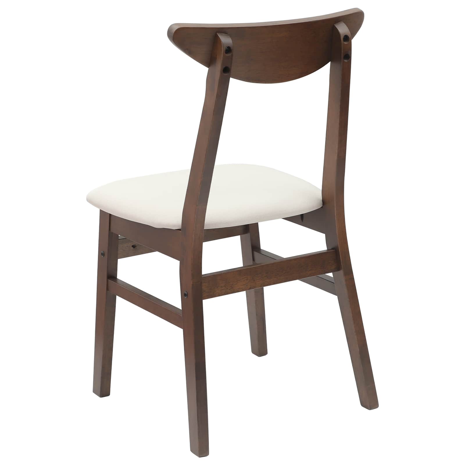 Valgomojo kėdės 2 pcs Šviesiai rudas 42 x 47.5 x 81 cm