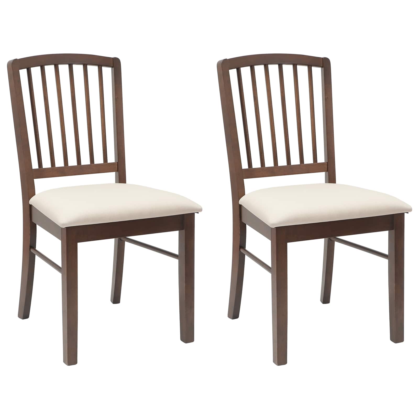 Valgomojo kėdės 2 pcs Šviesiai rudas 50 x 52,5 x 91 cm