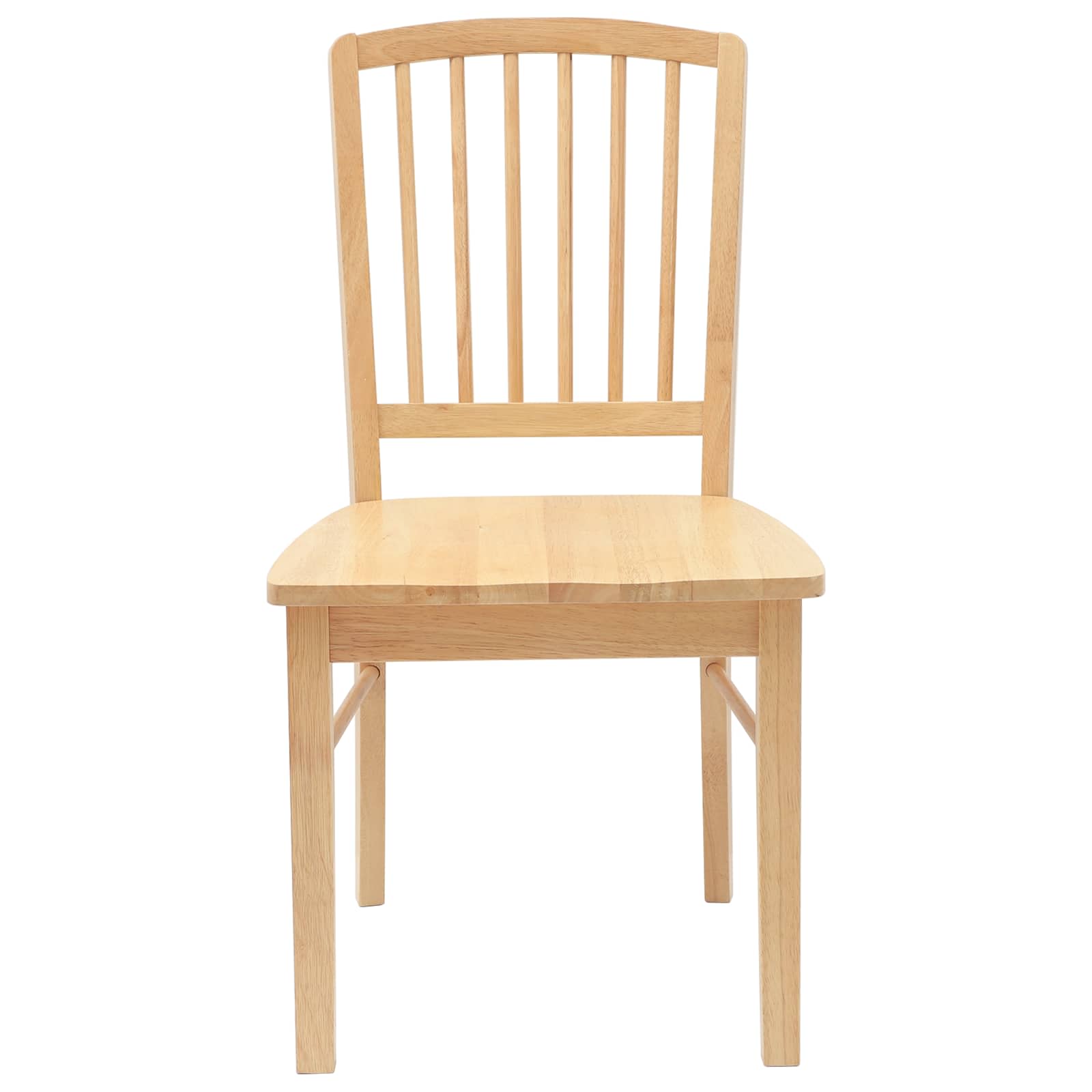 Valgomojo kėdės 2 pcs Natūrali 50 x 52,5 x 91 cm