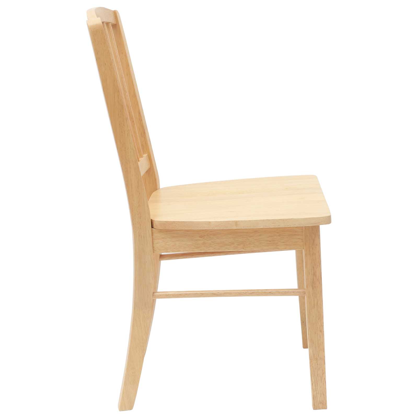 Valgomojo kėdės 2 pcs Natūrali 50 x 52,5 x 91 cm