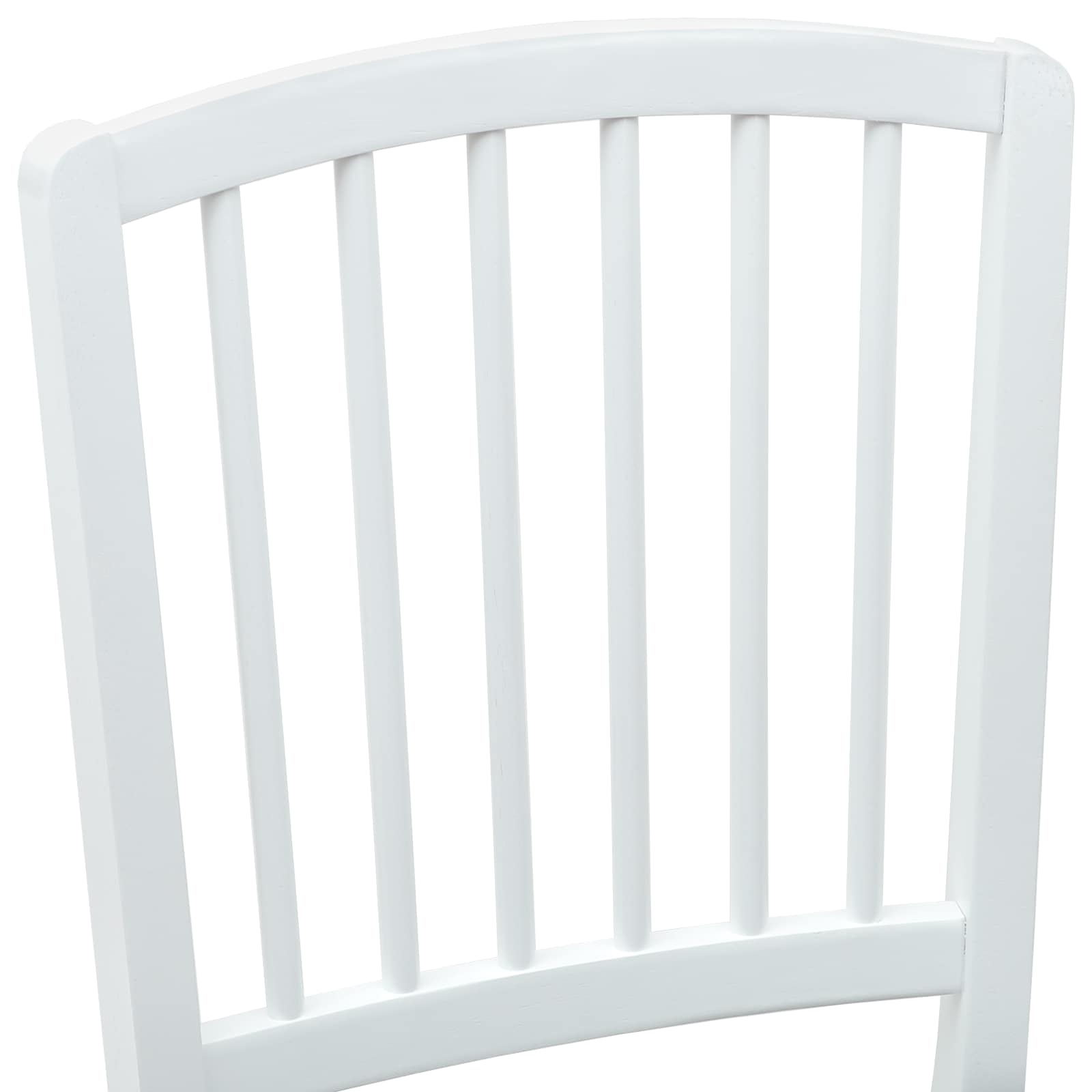 Valgomojo kėdės 2 pcs Balta 50 x 52,5 x 91 cm