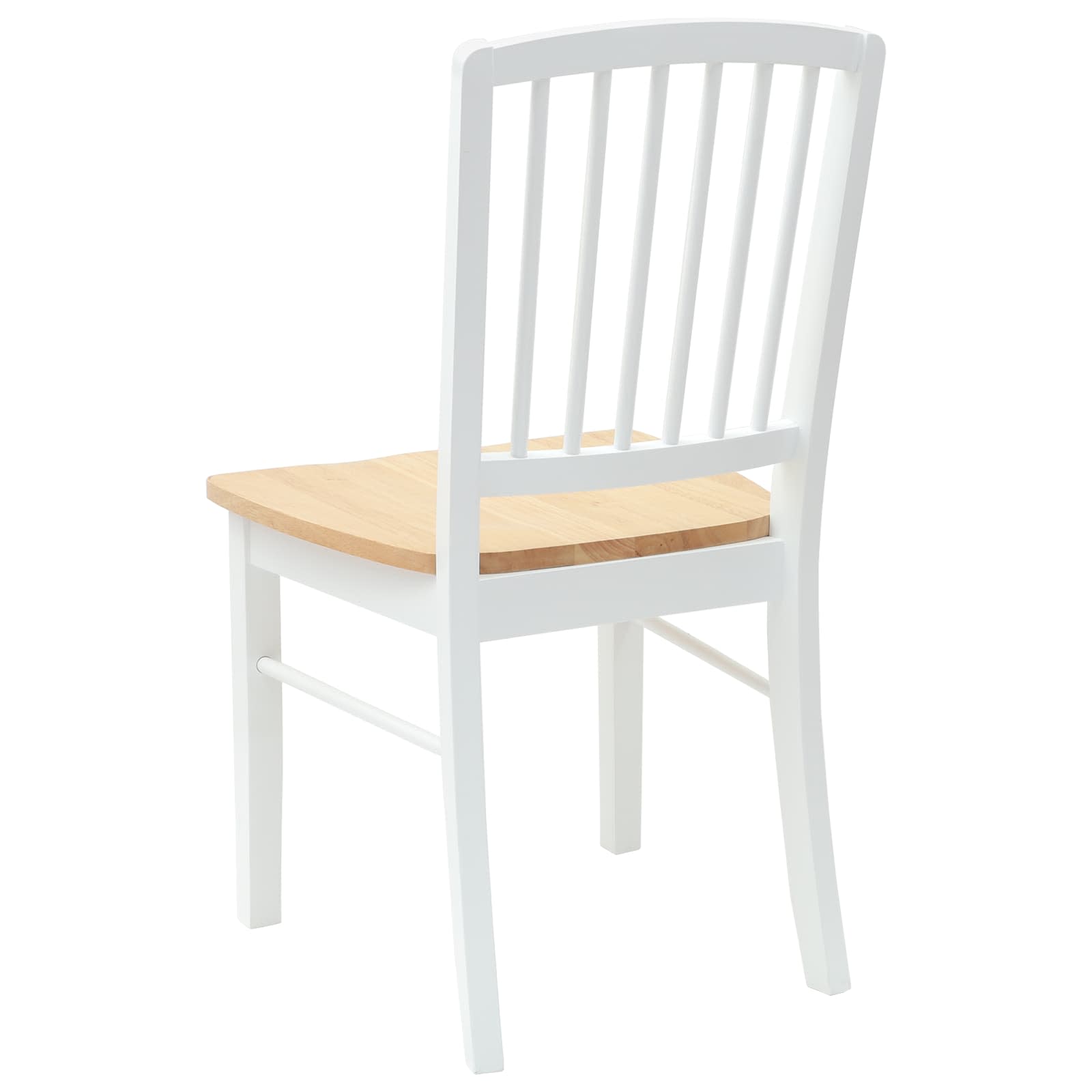 Dining Chairs 2 pcs White 50 x 52.5 x 91 cm