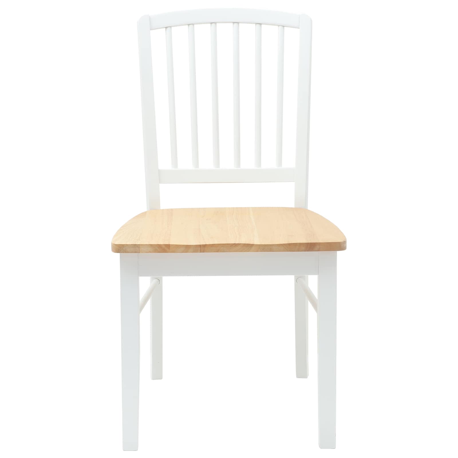 Dining Chairs 2 pcs White 50 x 52.5 x 91 cm
