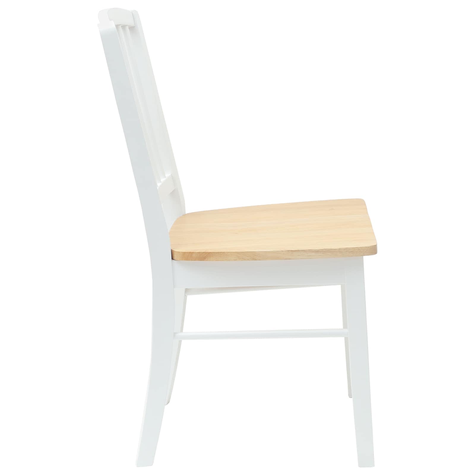 Dining Chairs 2 pcs White 50 x 52.5 x 91 cm