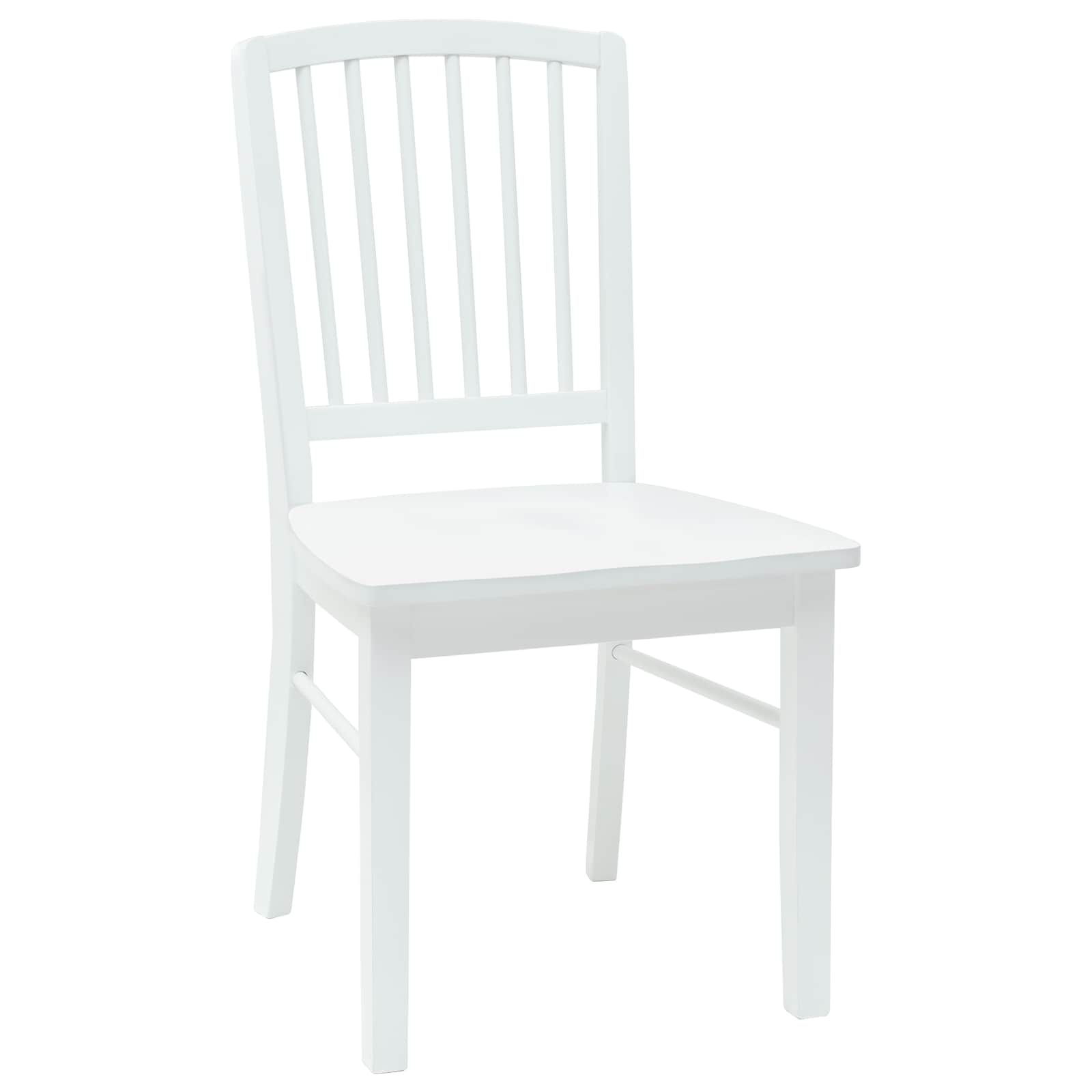 Dining Chairs 2 pcs White 50 x 52.5 x 91 cm