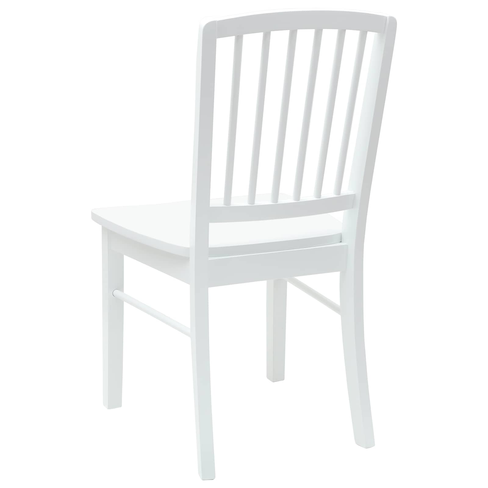 Dining Chairs 2 pcs White 50 x 52.5 x 91 cm
