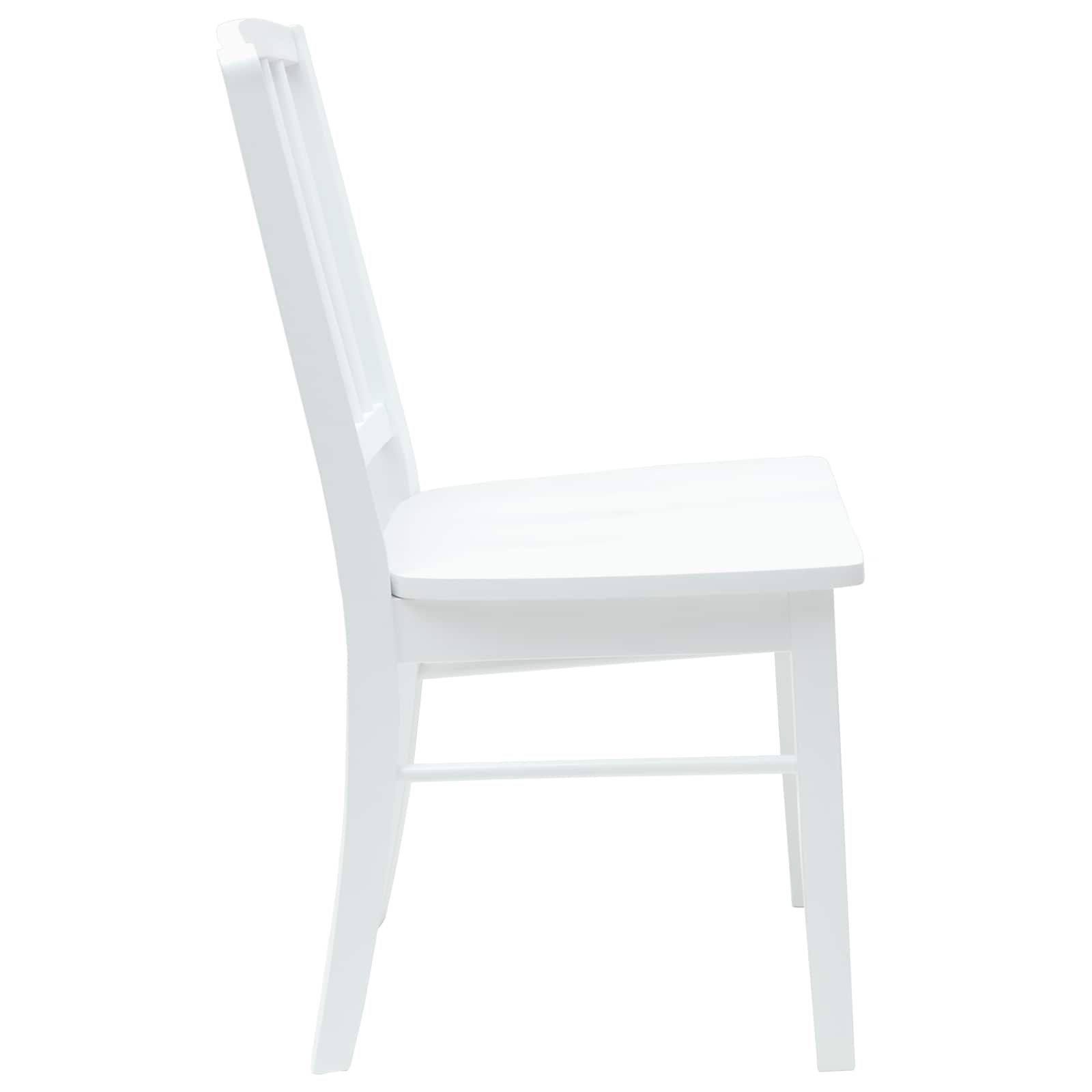 Dining Chairs 2 pcs White 50 x 52.5 x 91 cm