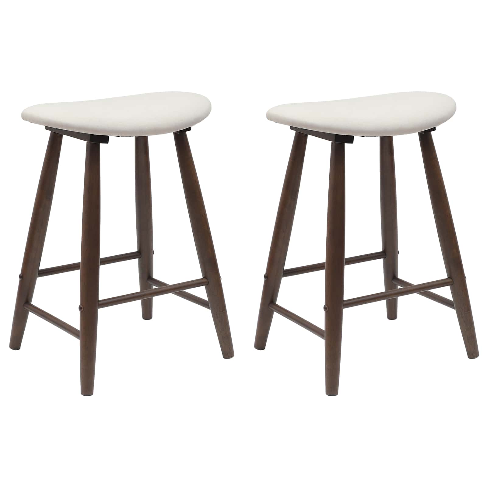 Valgomojo kėdės 2 pcs Šviesiai rudas 46 x 37 x 63 cm