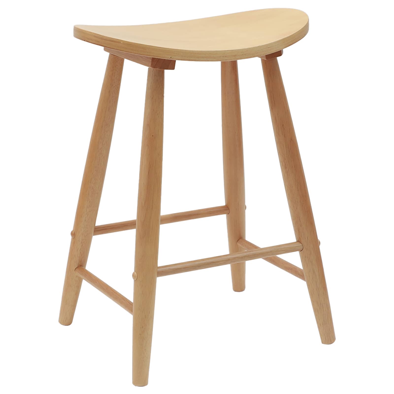 Dining Chairs 2 pcs Natural 46 x 37 x 63 cm