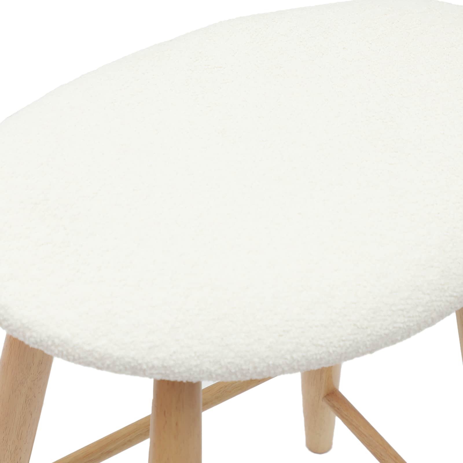 Dining Chairs 2 pcs Natural 46 x 37 x 63 cm
