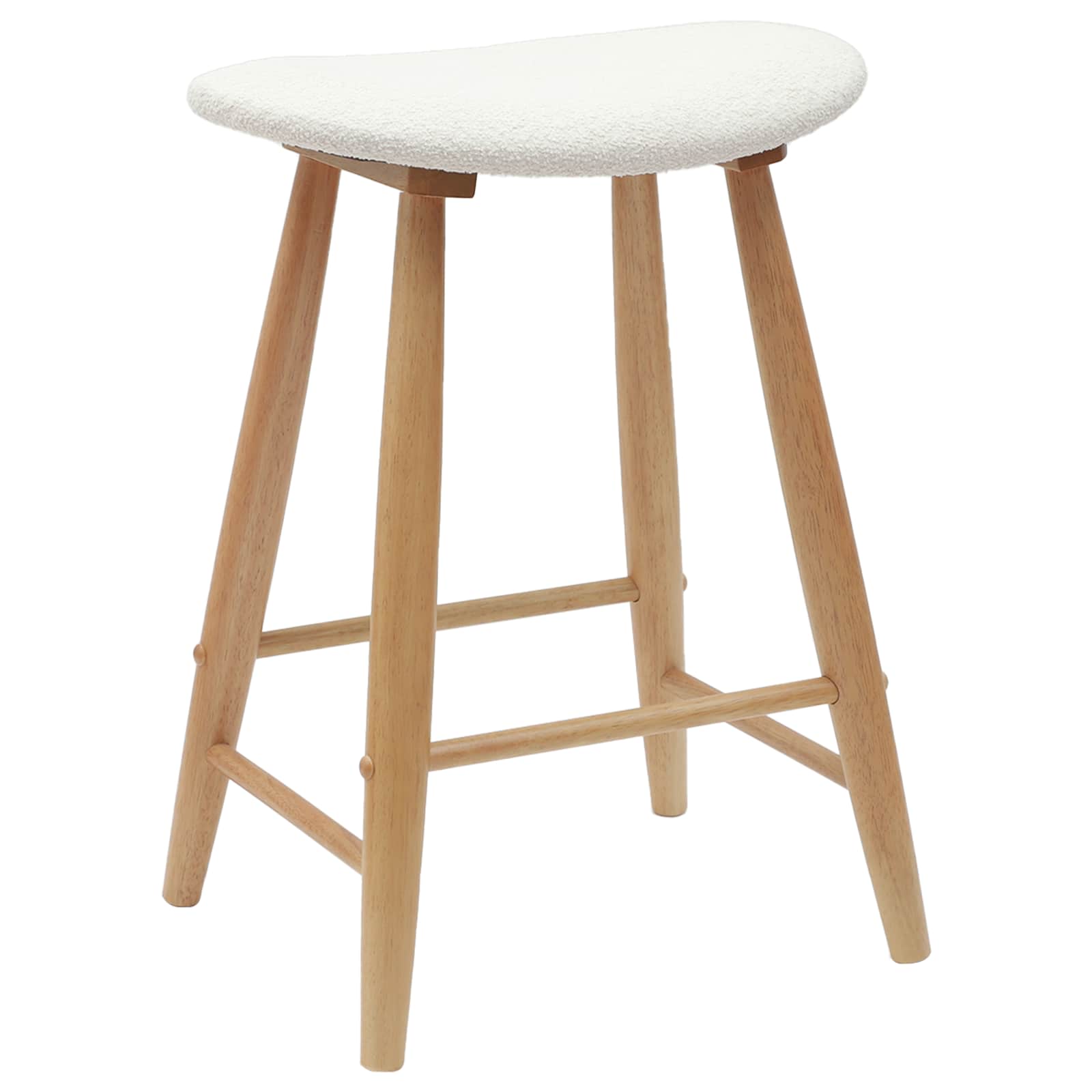 Dining Chairs 2 pcs Natural 46 x 37 x 63 cm