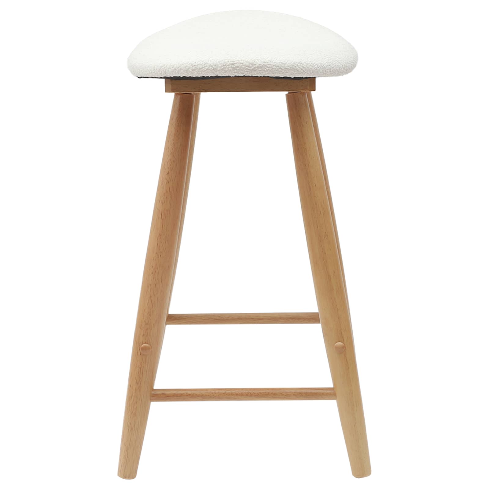 Dining Chairs 2 pcs Natural 46 x 37 x 63 cm