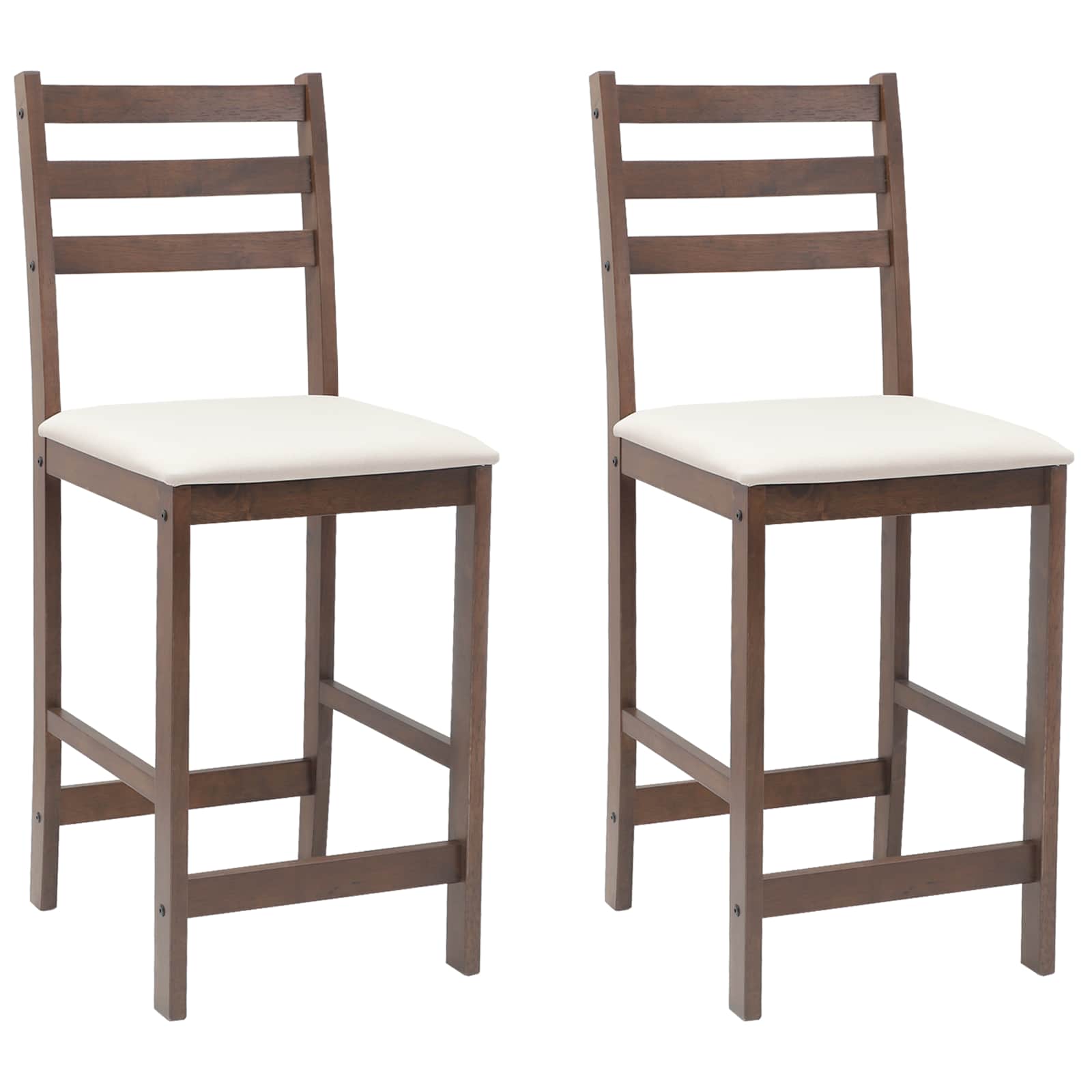 Valgomojo kėdės 2 pcs Šviesiai rudas 40 x 47,5 x 99,5 cm