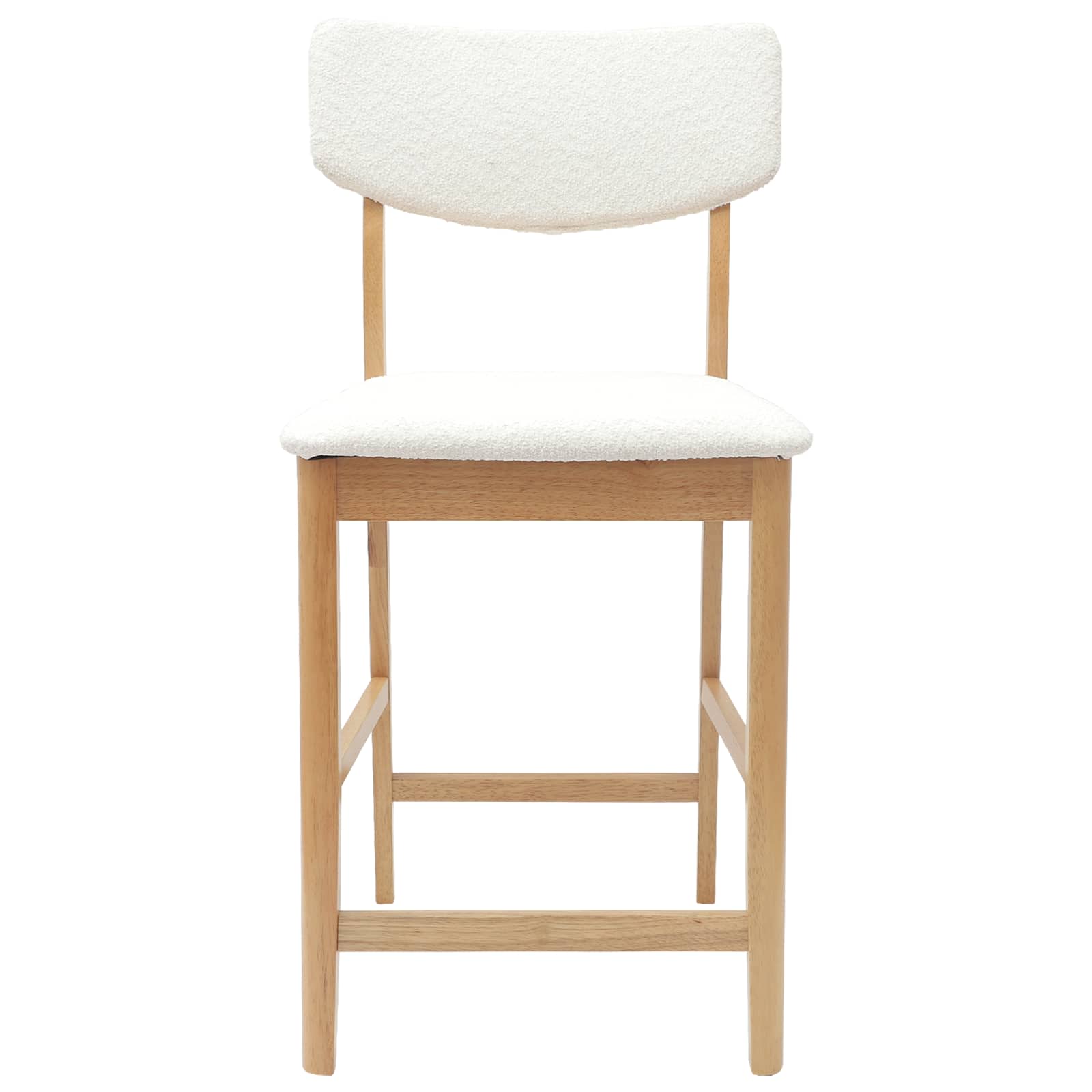 Valgomojo kėdės 2 pcs Natūrali 48 x 49 x 95 cm