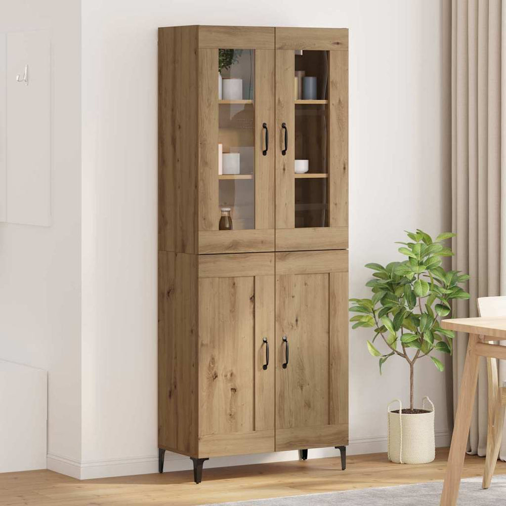 Highboard Artisan oak 69.5 x 34 x 180 cm