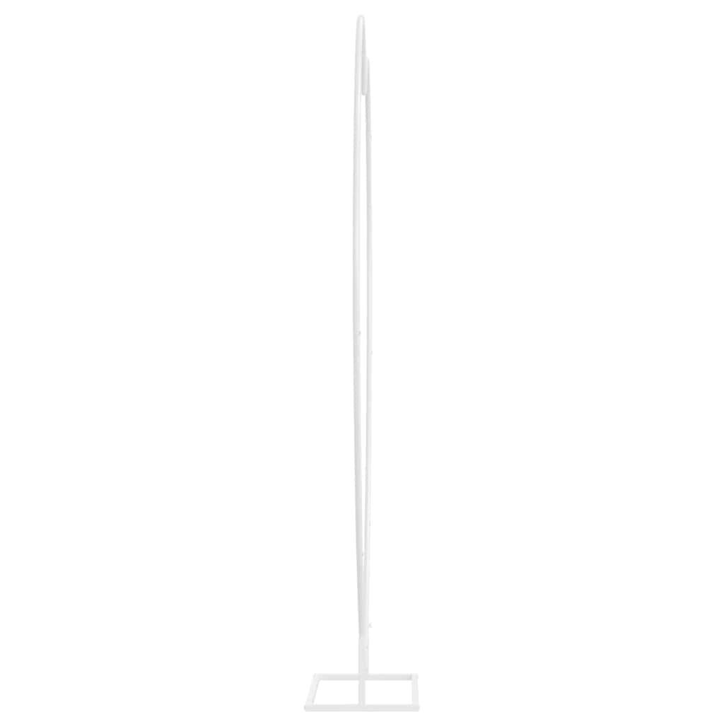 Vestuvinis Arklys Balta 195 x 35 x 211 cm Plienas