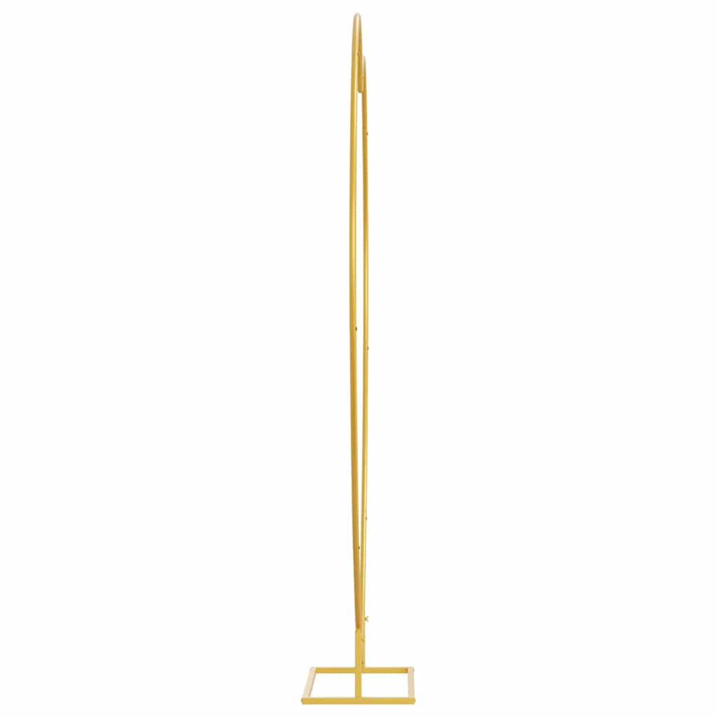 Vestuvinis Arklys Auksinė 195 x 35 x 211 cm Plienas