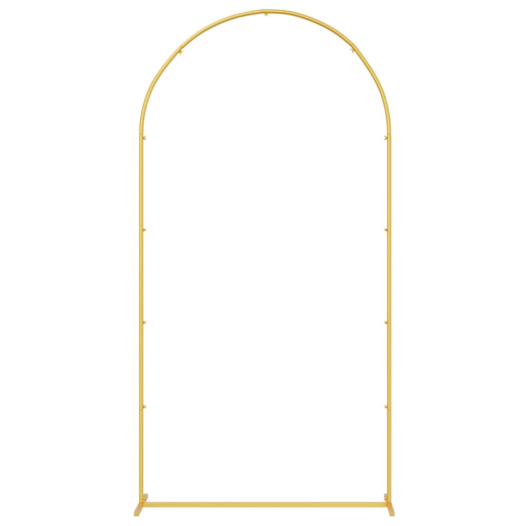 Vestuvinis Arklys Auksinė 100 x 39 x 200 cm Plienas