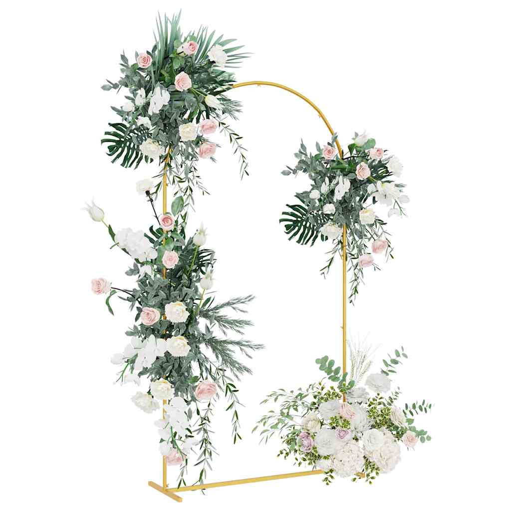 Vestuvinis Arklys Auksinė 100 x 39 x 200 cm Plienas