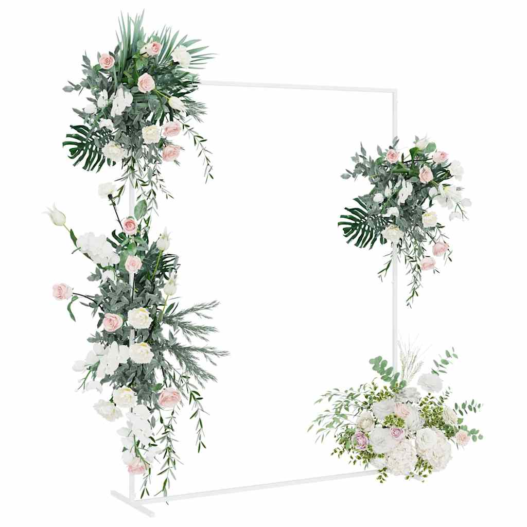 Vestuvinis Arklys Balta 150 x 49,5 x 200 cm Plienas