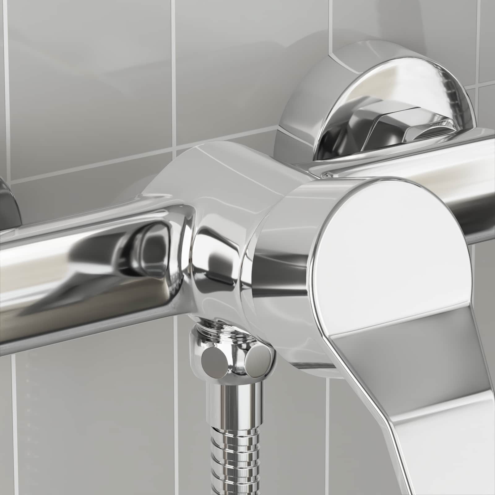 Shower mixer Chrome G 1/2 inch Brass