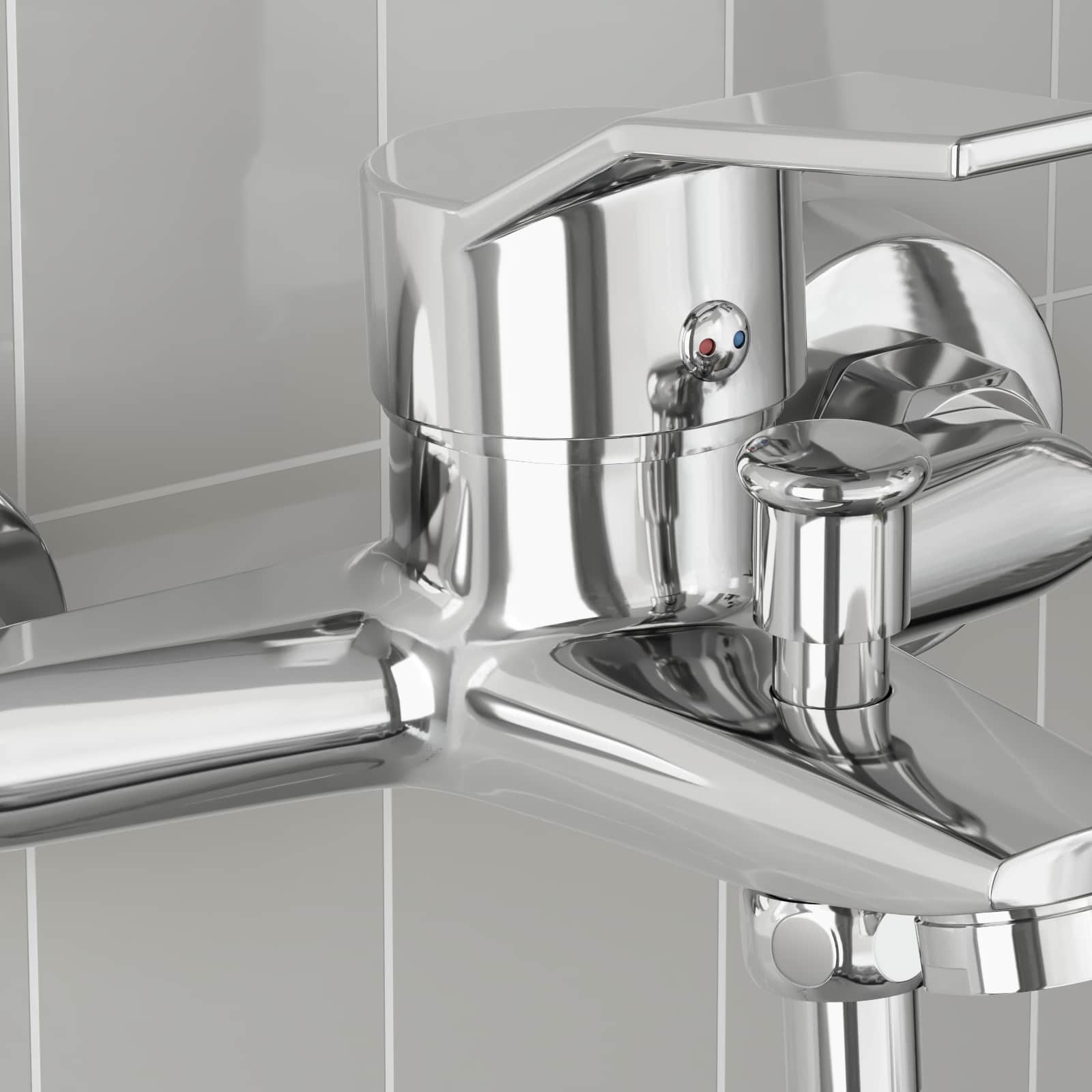 Shower mixer Chrome G 1/2 inch
