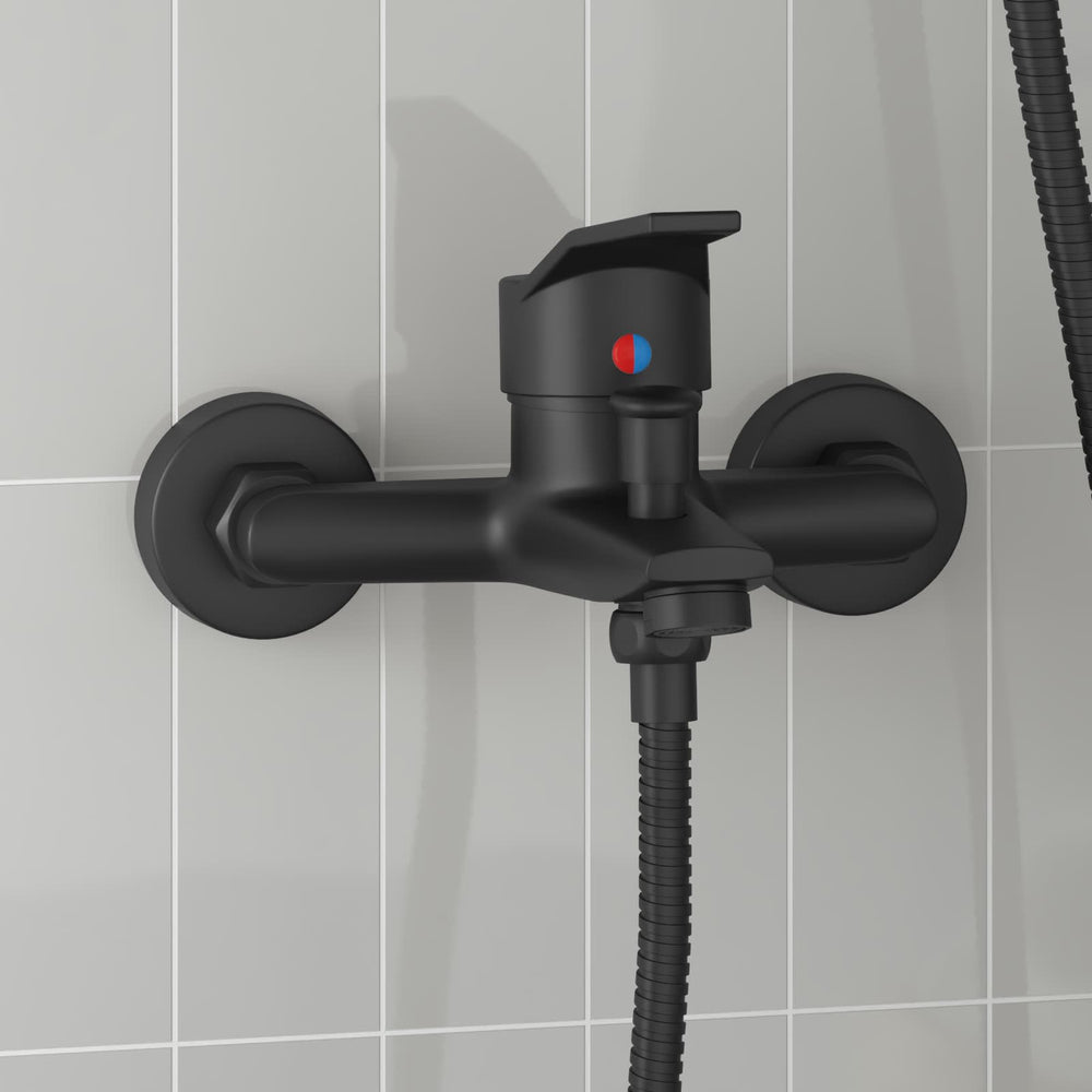 Shower Mixer Black G 1/2 inch