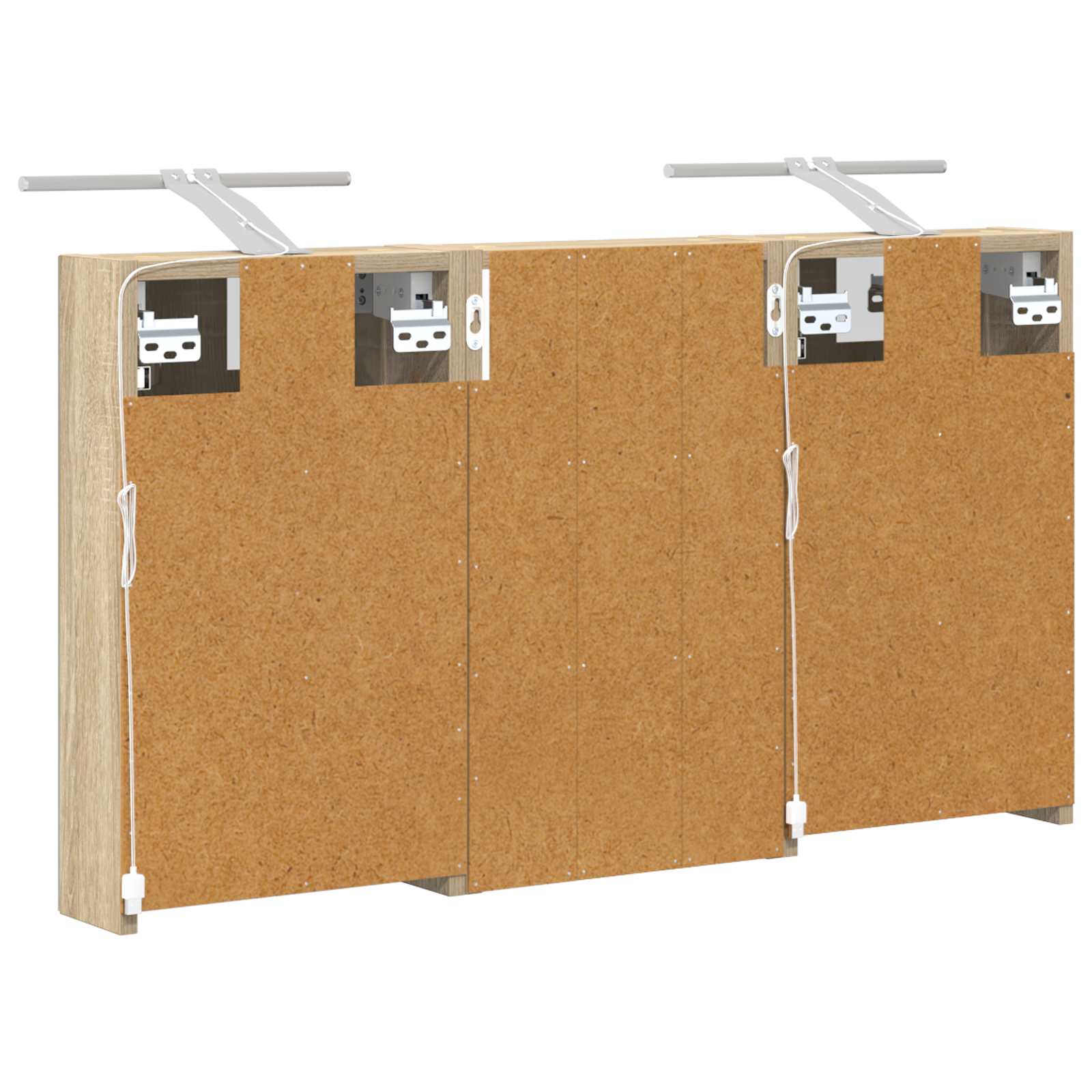Vannas istabas skapja komplekts ar plauktu 3 gab. 90 x 10,5 x 50 cm