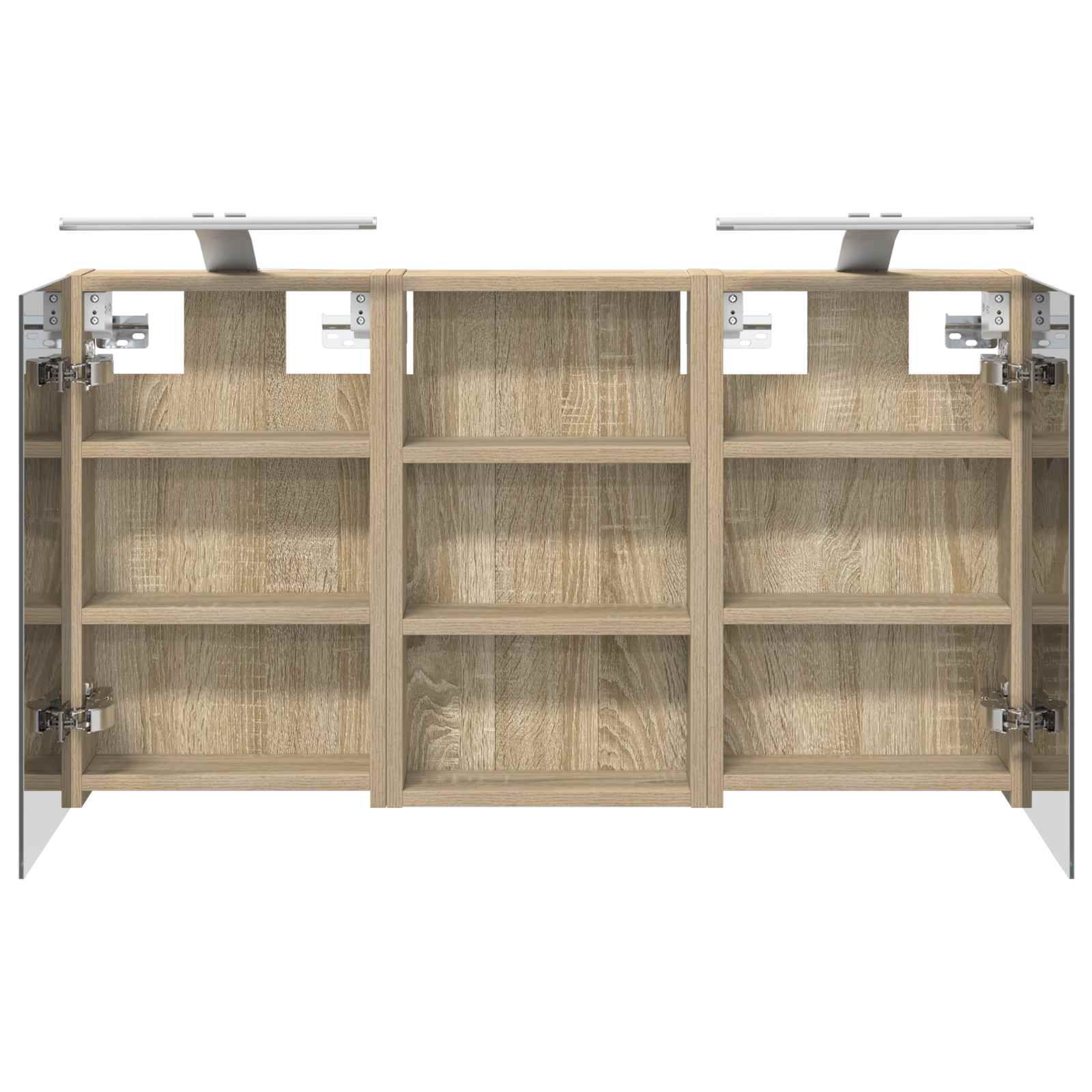 Vannas istabas skapja komplekts ar plauktu 3 gab. 90 x 10,5 x 50 cm